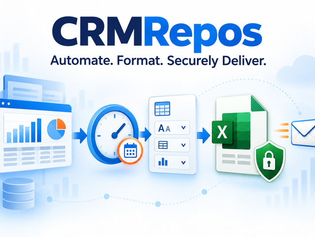 Explore CRMRepos Salesforce report formatting and distribution